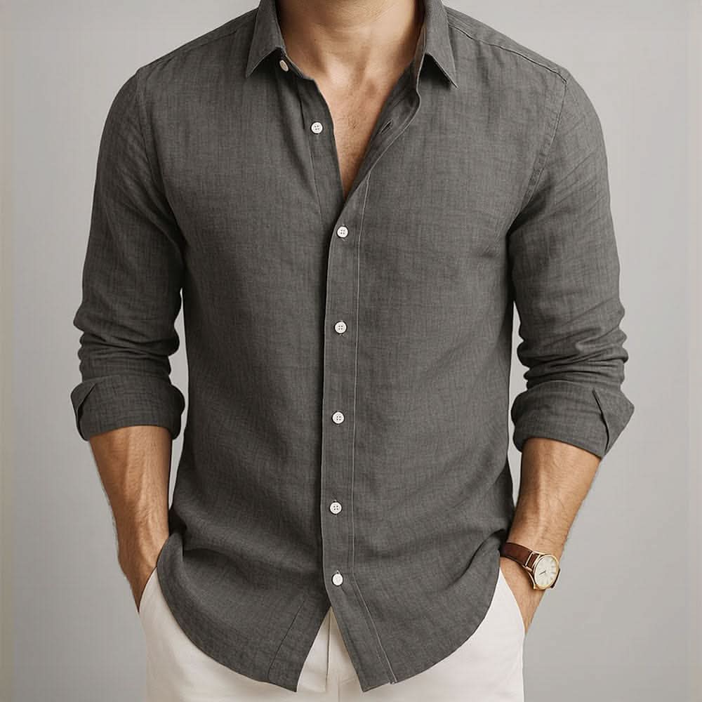 LEO SOFT-TOUCH LINEN SHIRT