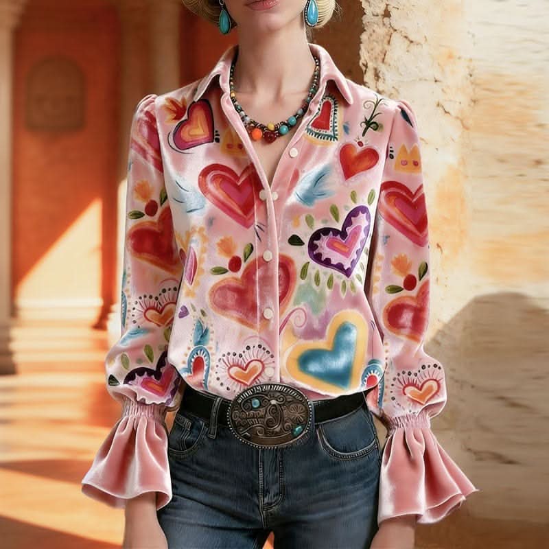 AURELIA RETRO BLOUSE