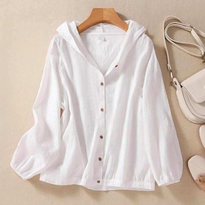 MIRI LINEN HOODIE