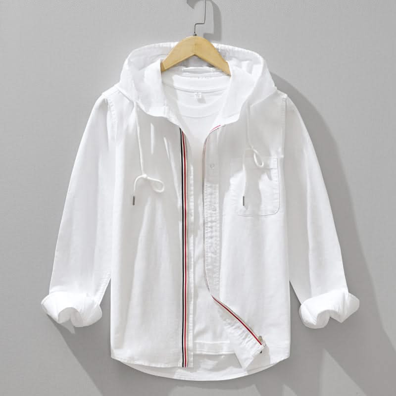 CASA LINEN HOODIE