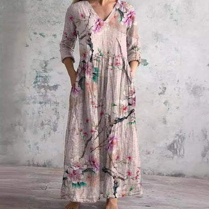 ALINA BLOSSOM MIDI DRESS