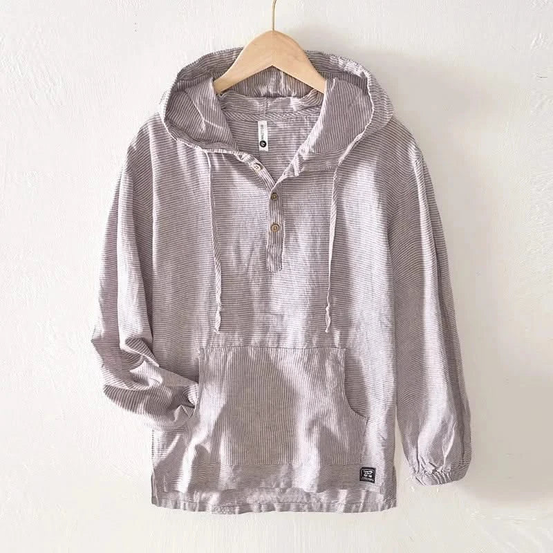 ANDORA LINEN HOODIE
