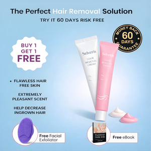 +1 Facial Hair Removal Cream.